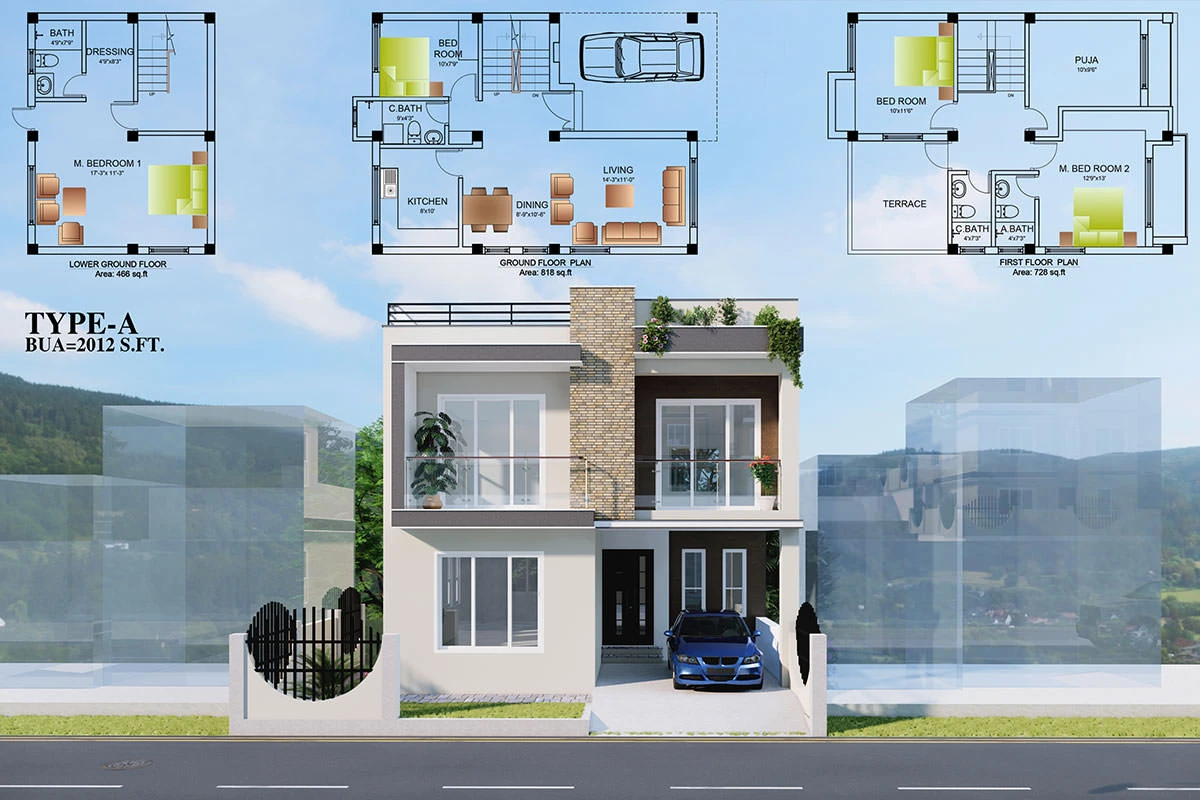 Chapagaun Developed Plots