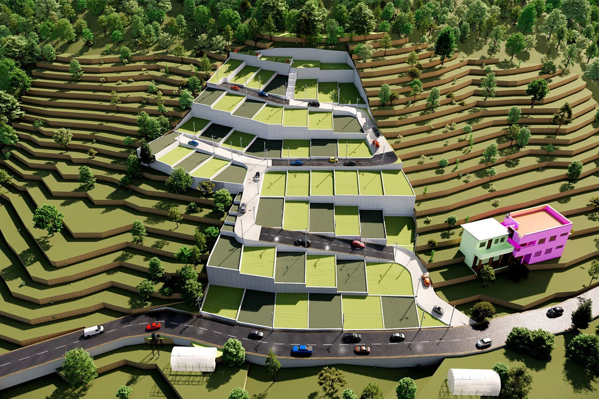 Chapagaun Developed Plots