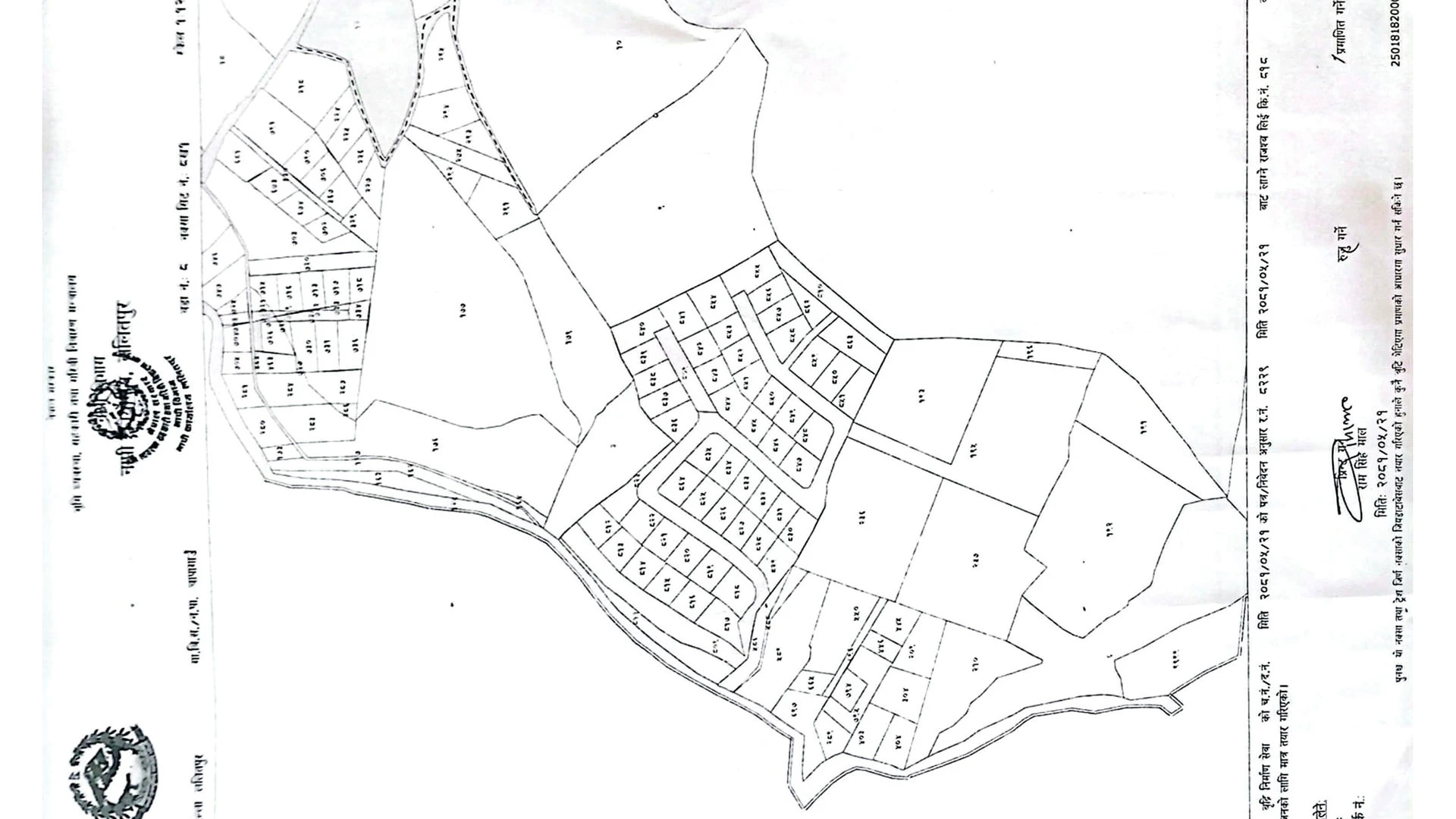 Chapagaun Developed Plots